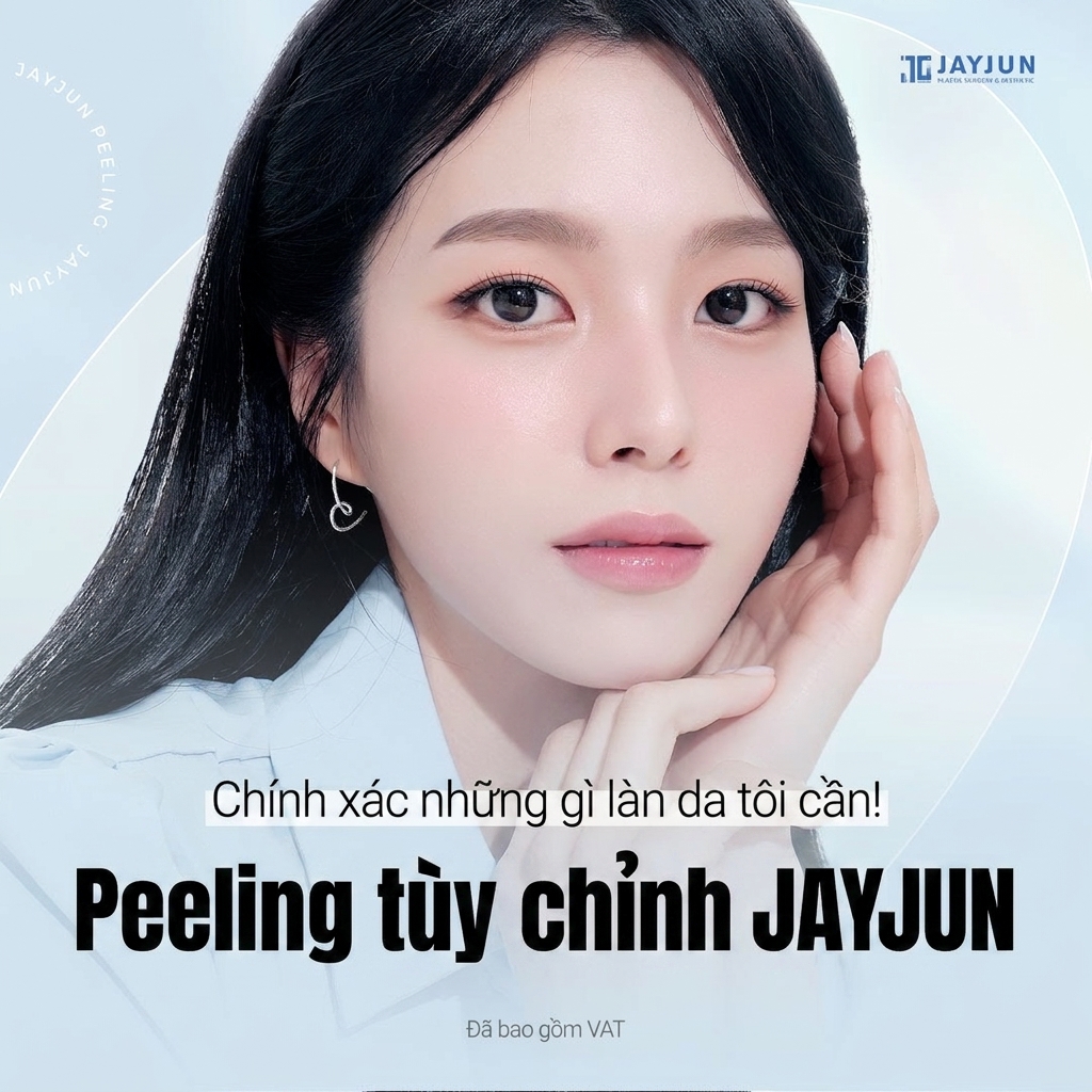 Jayjun Peeling thiết kế riêng