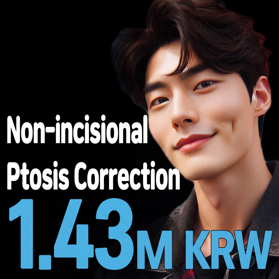 Finished in 3 Days Men's Non-incisional Ptosis Correction
