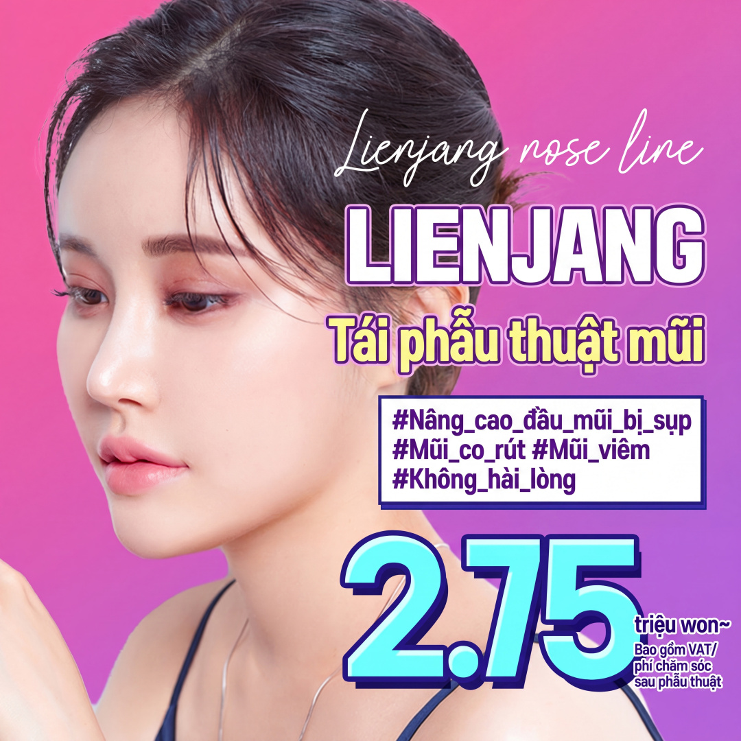 Lienjang_Sửa mũi lại lần cuối
