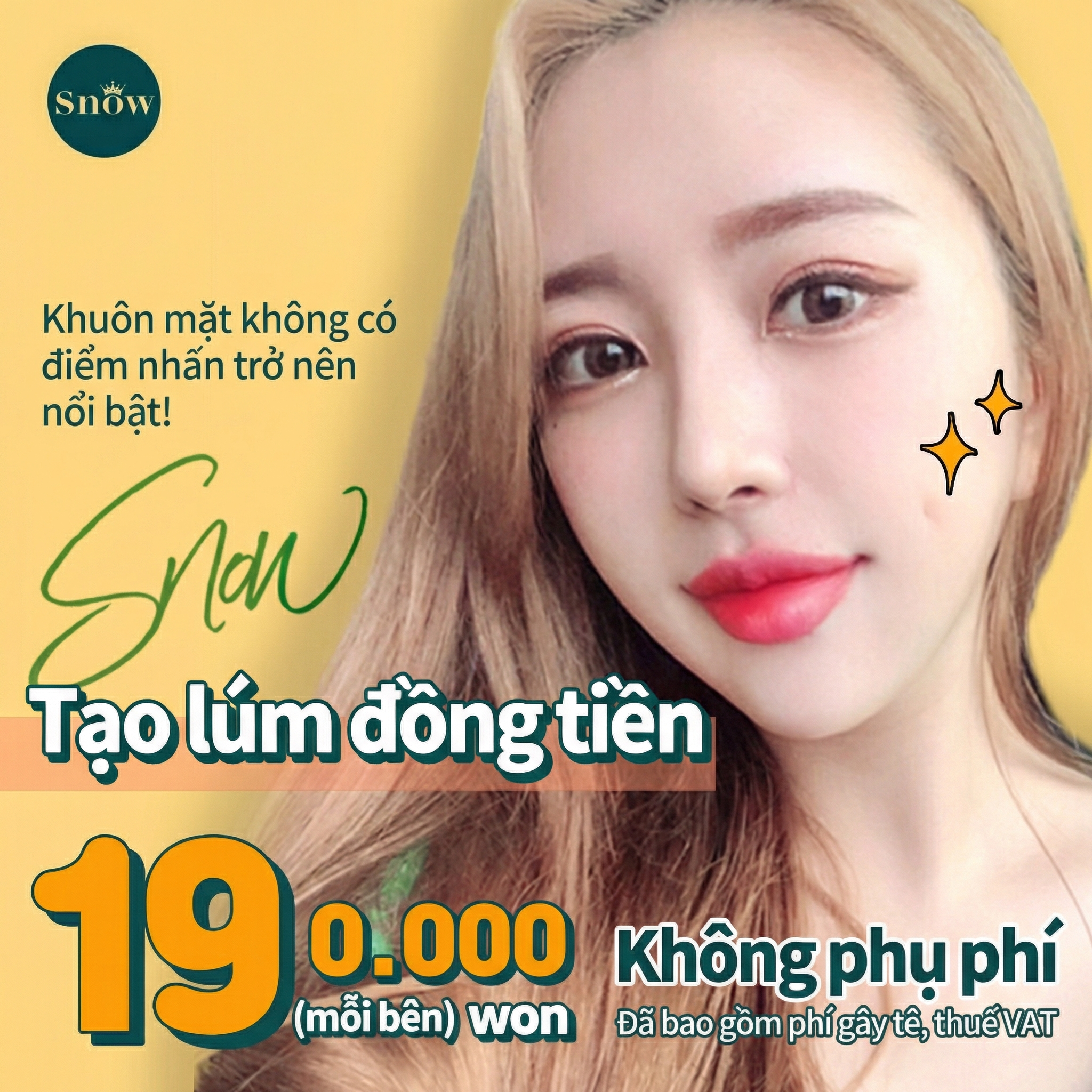 Má lúm điểm không phẫu thuật
