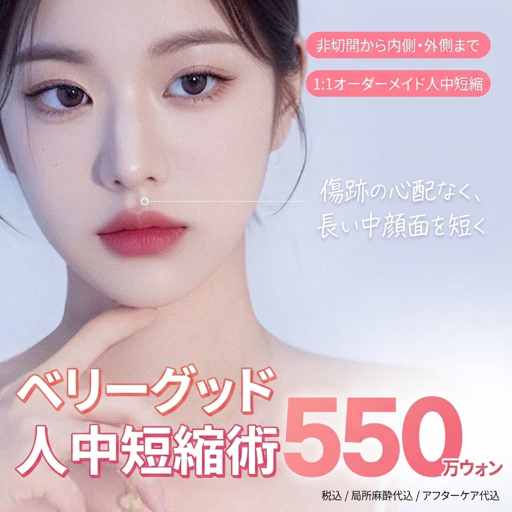 ベリーグッド 人中短縮術