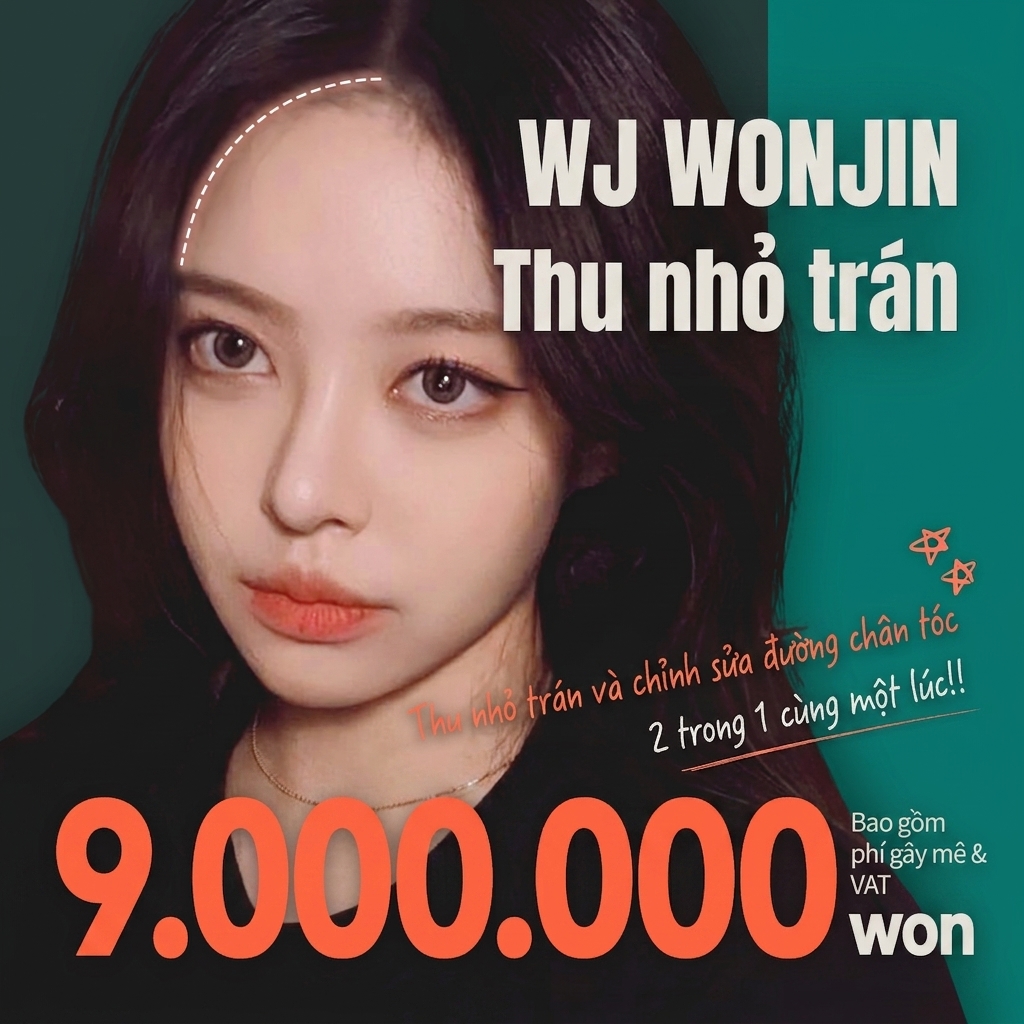 WJ Wonjin Thu gọn trán