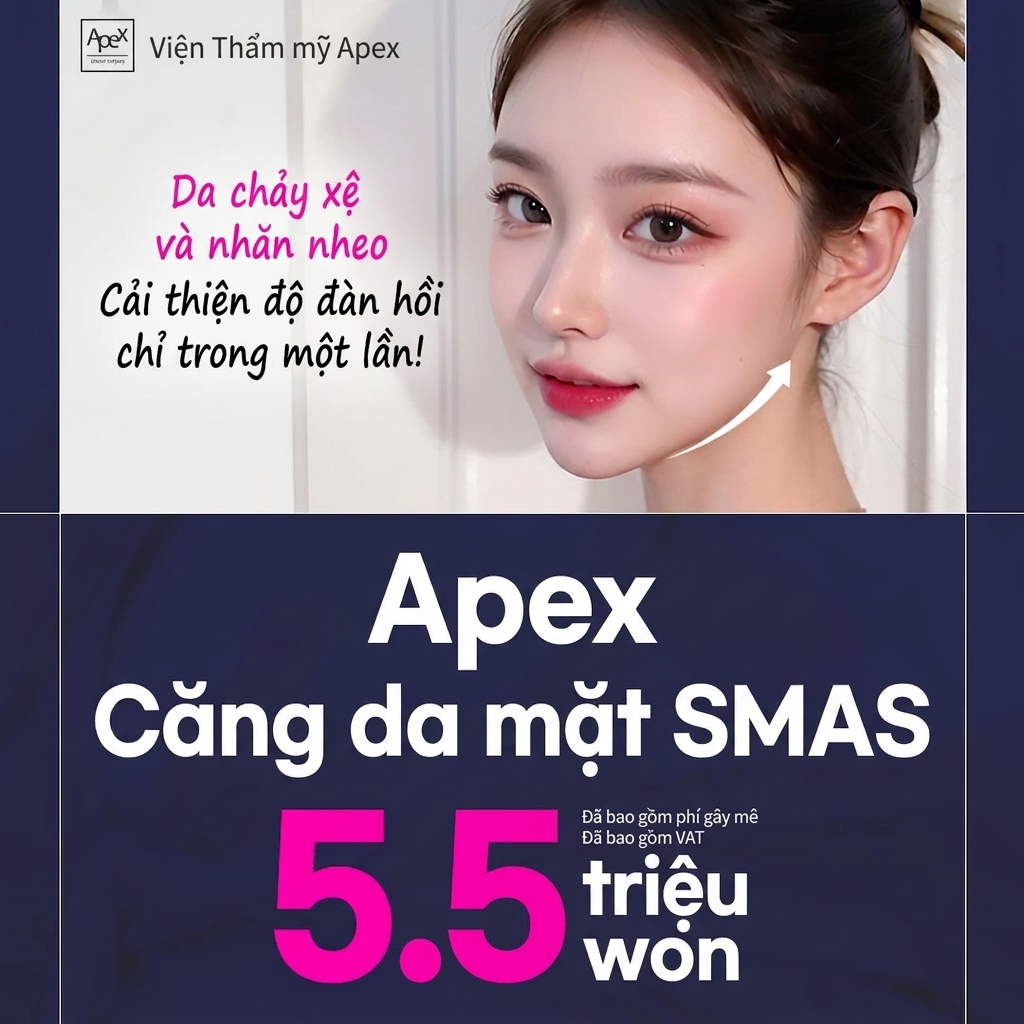 Apex Căng da mặt SMAS
