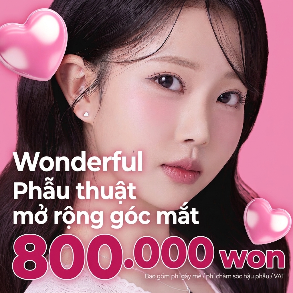Wonderful Thẩm mỹ mở góc mắt
