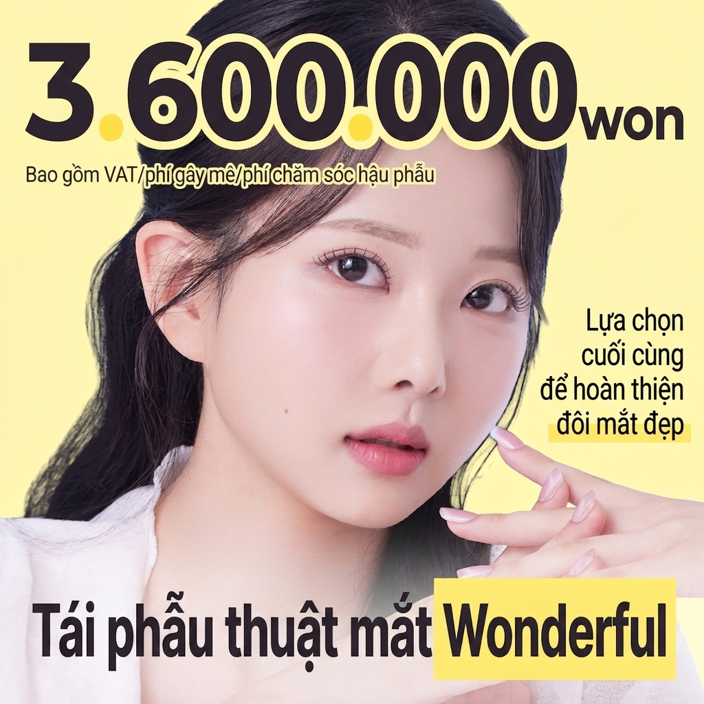 Wonderful Tái phẫu thuật mắt cuối cùng