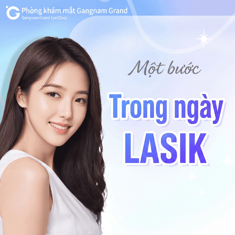 Từ khám đến mổ chỉ 1 ngày, One-step One-day LASIK