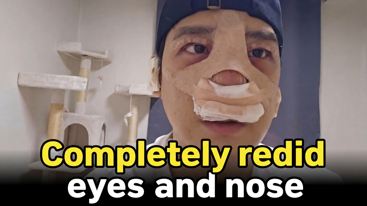 Men's Plastic Surgery Transformation | Eyes & Nose Surgery