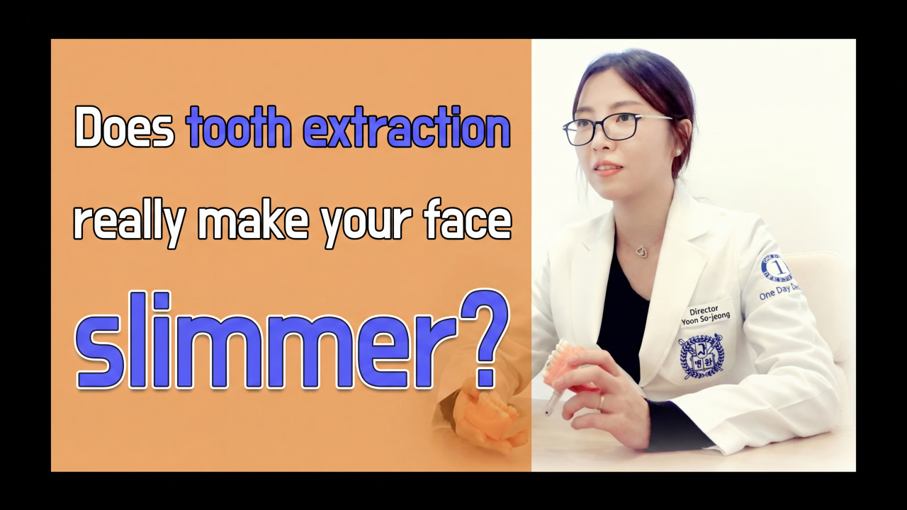Does Tooth Extraction Really Make Your Face Slimmer? - Dr. Sojeong Yoon, One Day Dental Clinic